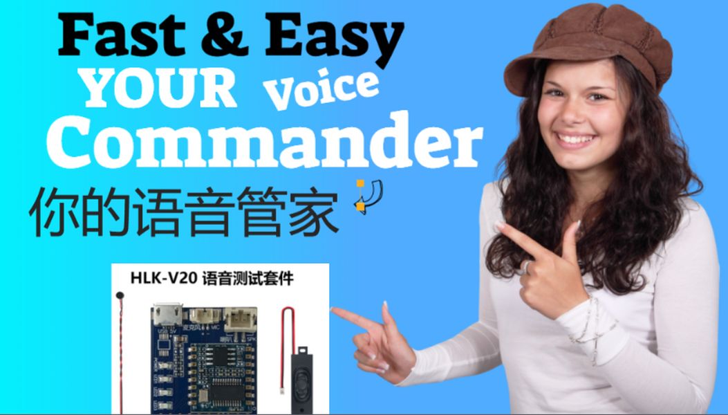  你的硬件语音助理HLK-V20